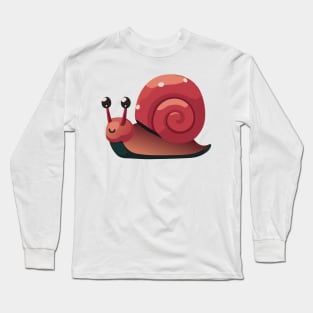 Cute Snail Long Sleeve T-Shirt